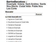 Tablet Screenshot of barriosbarcelona.com